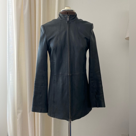 Danier Jackets & Blazers - Women’s vintage Danier long leather jacket
